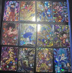 Dragon Ball Heroes TCG Lot Of 12 Cards Bandai Japanese - Image 1