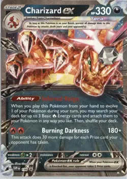 Charizard ex Promo SV: Scarlet & Violet Promo Cards 196 NM Holo - Image 1
