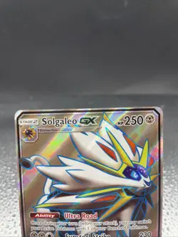 Pokemon TCG Solgaleo GX Full Art Ultra Rare Holo Card Sun & Moon 143/149 - Image 3
