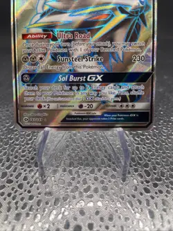 Pokemon TCG Solgaleo GX Full Art Ultra Rare Holo Card Sun & Moon 143/149 - Image 4
