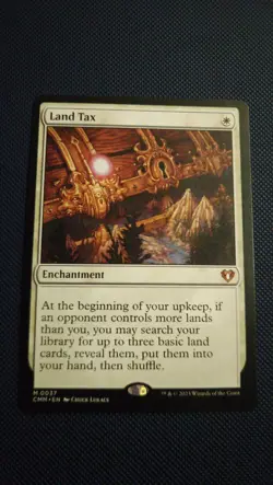 MTG Land Tax (Regular, CMM) NM - Image 1