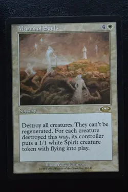 Magic The Gathering MTG MARCH OF SOULS Planeshift LP Lightly Played - Image 1