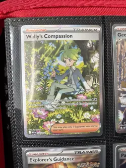 Wally's Compassion 186/132 SIR Pokemon Mega Evolution - Image 1