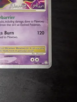 Mewtwo LV. X 144/146 - Diamond and Pearl - World Championships 2009 - Pokemon - Image 5