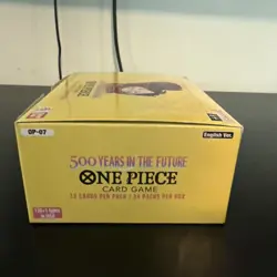 One Piece OP-07 500 Years in the Future Booster Box UNSEALED ENGLISH by Bandai - Image 3