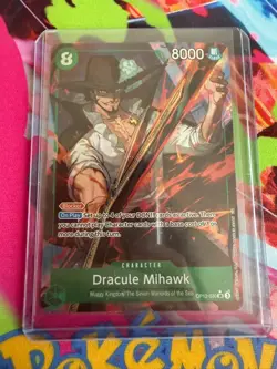 Dracule Mihawk OP12-030 SR Alt Art Legacy of the Master One Piece CCG English - Image 1
