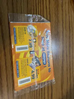 (2)x Pokemon Action Flipz Game CCG Cards Eckerd Drugs Vintage Unopened Pack Lot - Image 2