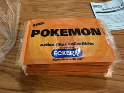 (2)x Pokemon Action Flipz Game CCG Cards Eckerd Drugs Vintage Unopened Pack Lot - Image 4