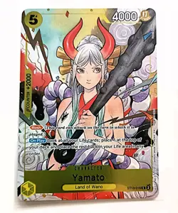 One Piece CCG - 2025 Dash Pack 4 Card Set - Boa, O-Nami, Black Maria, Yamato - Image 2