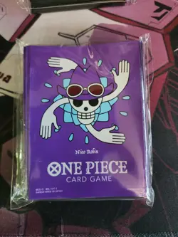 One Piece Official Limited Card Sleeve from Bandi Card Fest 2025 Nico Robin - Image 1