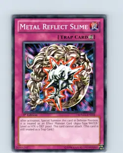 Yu-Gi-Oh TCG Metal Reflect Slime SDMA-EN034 1st Edition Regular Common Card NM - Image 1