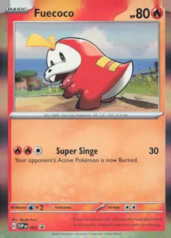 Fuecoco - Promo SV: Scarlet & Violet Promo Cards 002 NM - Image 1