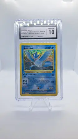 CGC 10 GEM MINT Articuno 009/034 HOLO RARE Classic Pokemon Card 2023 - Image 1