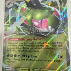 Yanmega ex - 003/182 - Double Rare - Destined Rivals- Pokemon Card - NM/M - Image 4