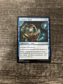 MTG 1x Curator's Ward x1 LP Dominaria - Image 1