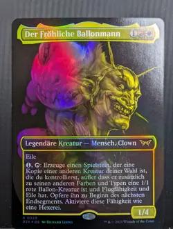 German Foil The Jolly Balloon Man Duskmourn House of Horrors Showcase DSK MTG - Image 1