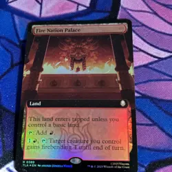 Fire Nation Palace Avatar: The Last Airbender Foil - Image 1