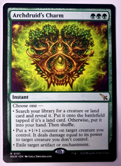 Archdruid's Charm - MTG Murders at Karlov Manor - Rare - 0151 NM - Image 1