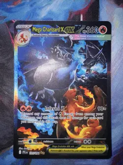 Pokemon Mega Charizard X EX 125/094 English. POSSIBLE PSA 10 SEE PHOTOS!! - Image 1