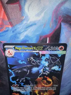 Pokemon Mega Charizard X EX 125/094 English. POSSIBLE PSA 10 SEE PHOTOS!! - Image 3