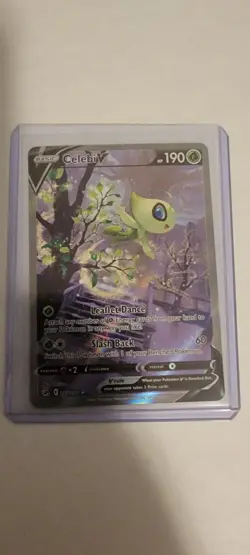 Pokemon Celebi V 245/264 Fusion Strike Ultra Rare HP190 Holo English - Image 1