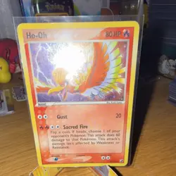 Pokemon TCG EX Unseen Forces Ho-Oh 27/115 Regular Basic Card English (HP) - Image 1