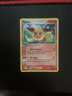 Flareon 2/17 POP Series 3 Holo Rare Moderately Played 2006 Pokemon TCG - Image 1