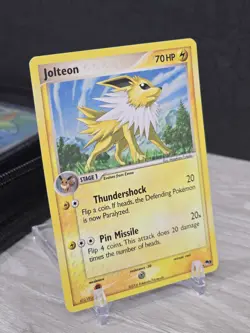 Pokemon Card TCG Pop Series 3 Jolteon Holo 2006 Promo Rare 3 /17 Vintage - Image 1