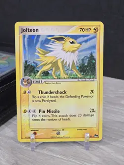 Pokemon Card TCG Pop Series 3 Jolteon Holo 2006 Promo Rare 3 /17 Vintage - Image 3