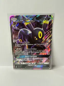 Umbreon GX 80/149 NM Sun And Moon Base Set Pokemon Card Near Mint - Image 1