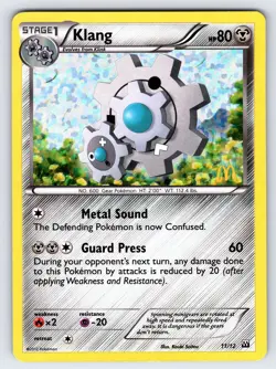 Klang 11/12 2012 McDonald's Exclusive Promo Pokemon Card TCG Nintendo Holo - Nm - Image 1