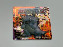 Pokemon Rhydon Mini Card Stadium 2 GB Pocket Prism Holo vintage Near Mint - Image 4