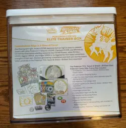 Brilliant Stars Pokemon Center ETB Pokemon TCG Sword & Shield Elite Trainer Box - Image 2