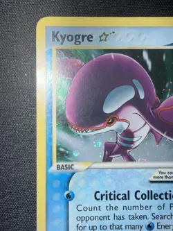 Pokemon Ex Delta Species Kyogre Gold Star 112/113 Holo - Image 3