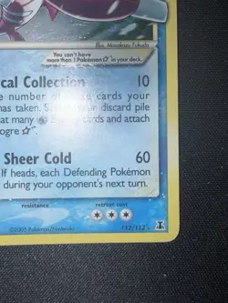 Pokemon Ex Delta Species Kyogre Gold Star 112/113 Holo - Image 5