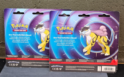 2 Pokemon Mega Evolution & Phantasmal Flames Raikou Promo 2-Pack Blisters Sealed - Image 2