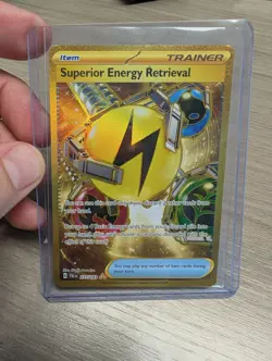 Pokemon Superior Energy Retrieval - Hyper Rare SV02: Paldea Evolved 277/193 NM - Image 1
