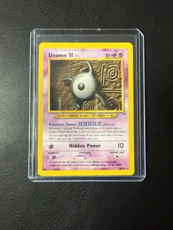 2002 Pokemon - Unown [X] #30/105 - Neo Destiny Unlimited - Regular - NM - Image 2