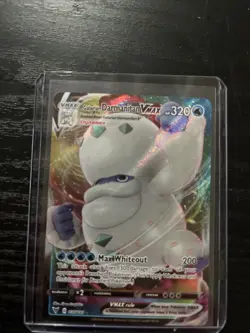 Pokemon TCG Galarian Darmanitan VMAX Vivid Voltage 037/185 Holo Ultra Rare - Image 1