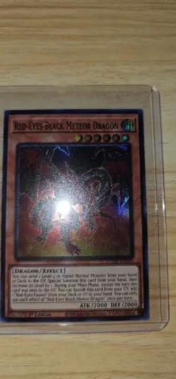 Yu-Gi-Oh / Red-Eyes Black Meteor Dragon / NM / Super Rare - Image 3