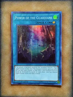 Yugioh Power Of The Guardians EXFO-EN060 Super Rare 1st Ed LP - Image 1