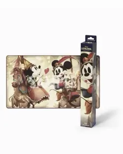 Disney Lorcana Parks Exclusive Mickey & Minnie Foil Playmat Sealed PRESALE - Image 1