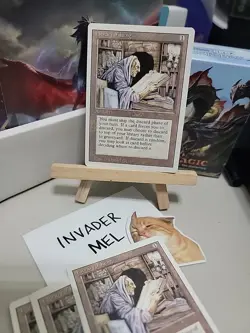 MTG magic card 1x Library of Leng 3rd Edition Revised LP, English Gathering Art - Image 3