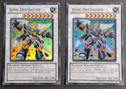 Yugioh TCG Card -2x Junk Destroyer - 5DS3-EN039 - NM/LP - 1st Edition Ultra Rare - Image 1