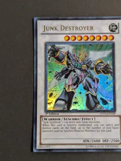 Yugioh TCG Card -2x Junk Destroyer - 5DS3-EN039 - NM/LP - 1st Edition Ultra Rare - Image 3