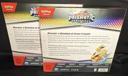 Pokemon TCG Prismatic Evolutions Promo Foil Cards Poster Tech Sticker Lot - Image 3