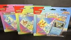 Pokemon TCG Prismatic Evolutions Promo Foil Cards Poster Tech Sticker Lot - Image 4