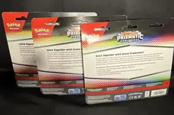 Pokemon TCG Prismatic Evolutions Promo Foil Cards Poster Tech Sticker Lot - Image 5