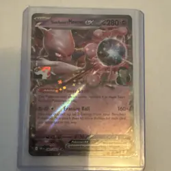 Pokemon Team Rocket's Mewtwo EX Holo Stamped Prize Pack Series 8 Card 081/182 - Image 3