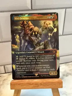 Vivi Ornitier Borderless FOIL M0321 MTG Final Fantasy Card M/NM PACK FRESH! - Image 1